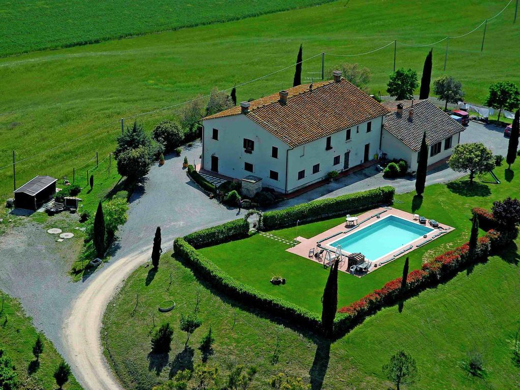 Spacious Farmhouse In Pienza With Swimming Pool Apartment Contignano Exterior photo