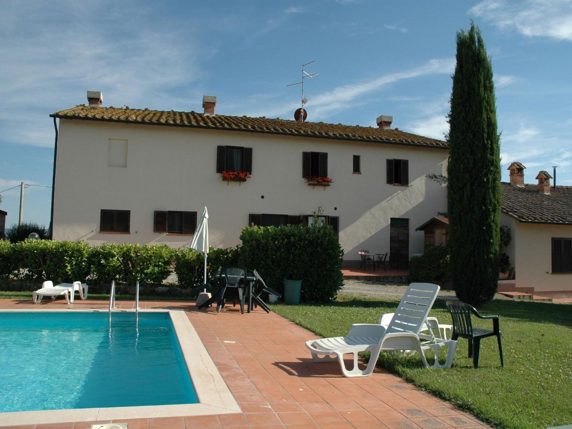 Spacious Farmhouse In Pienza With Swimming Pool Contignano Exterior photo