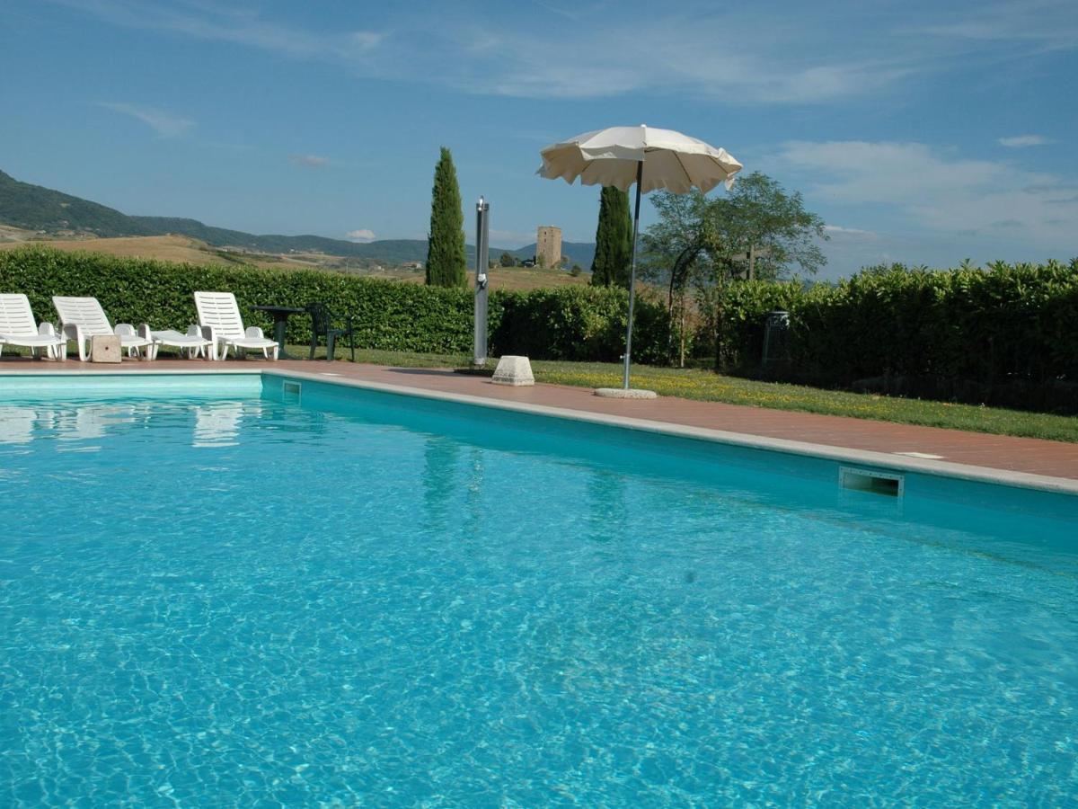 Spacious Farmhouse In Pienza With Swimming Pool Apartment Contignano Exterior photo